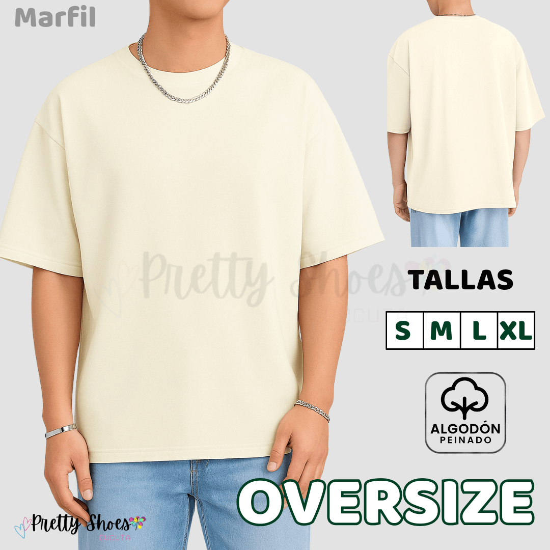 Pack X3 Oversize Unisex $129.900