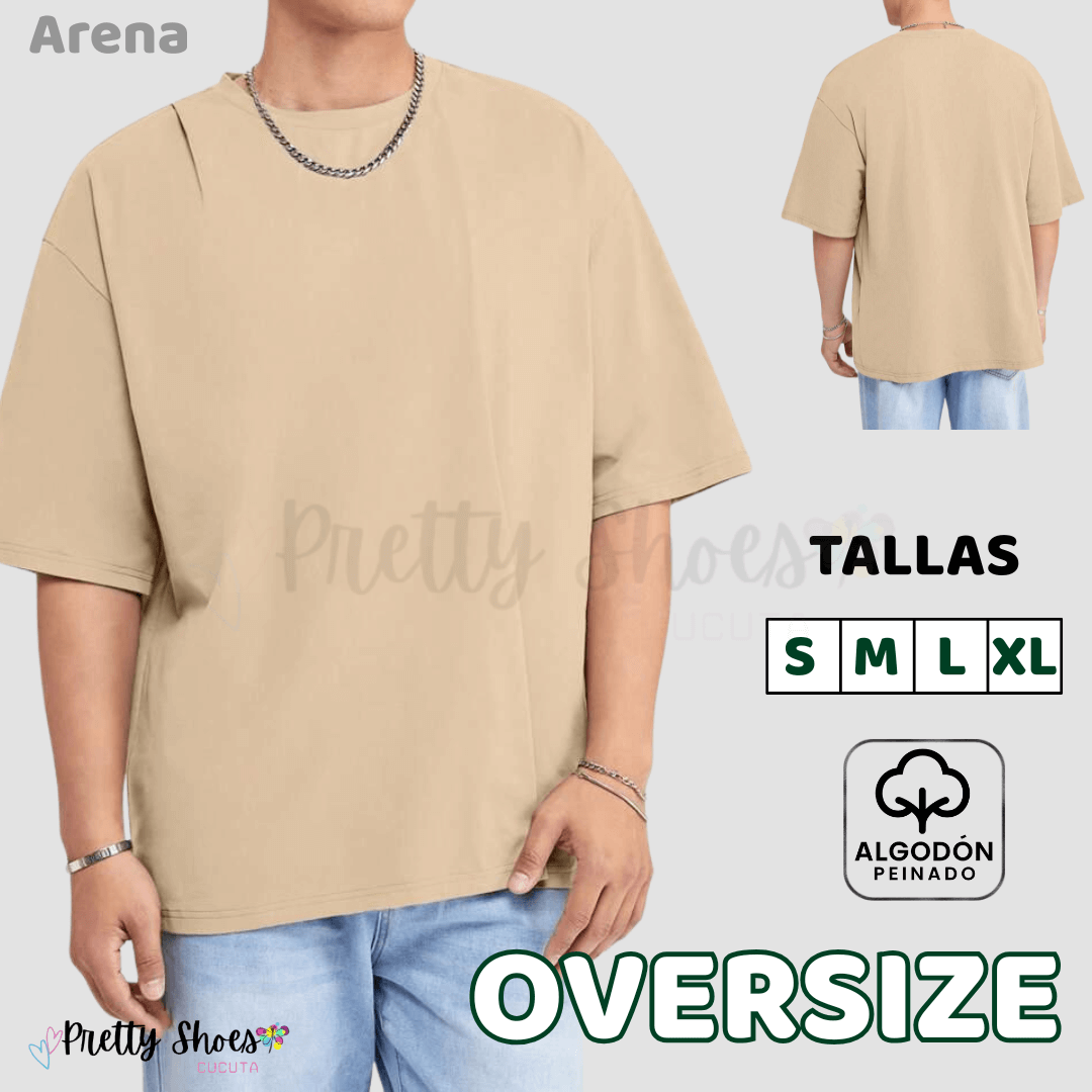 Pack X3 Oversize Unisex $129.900