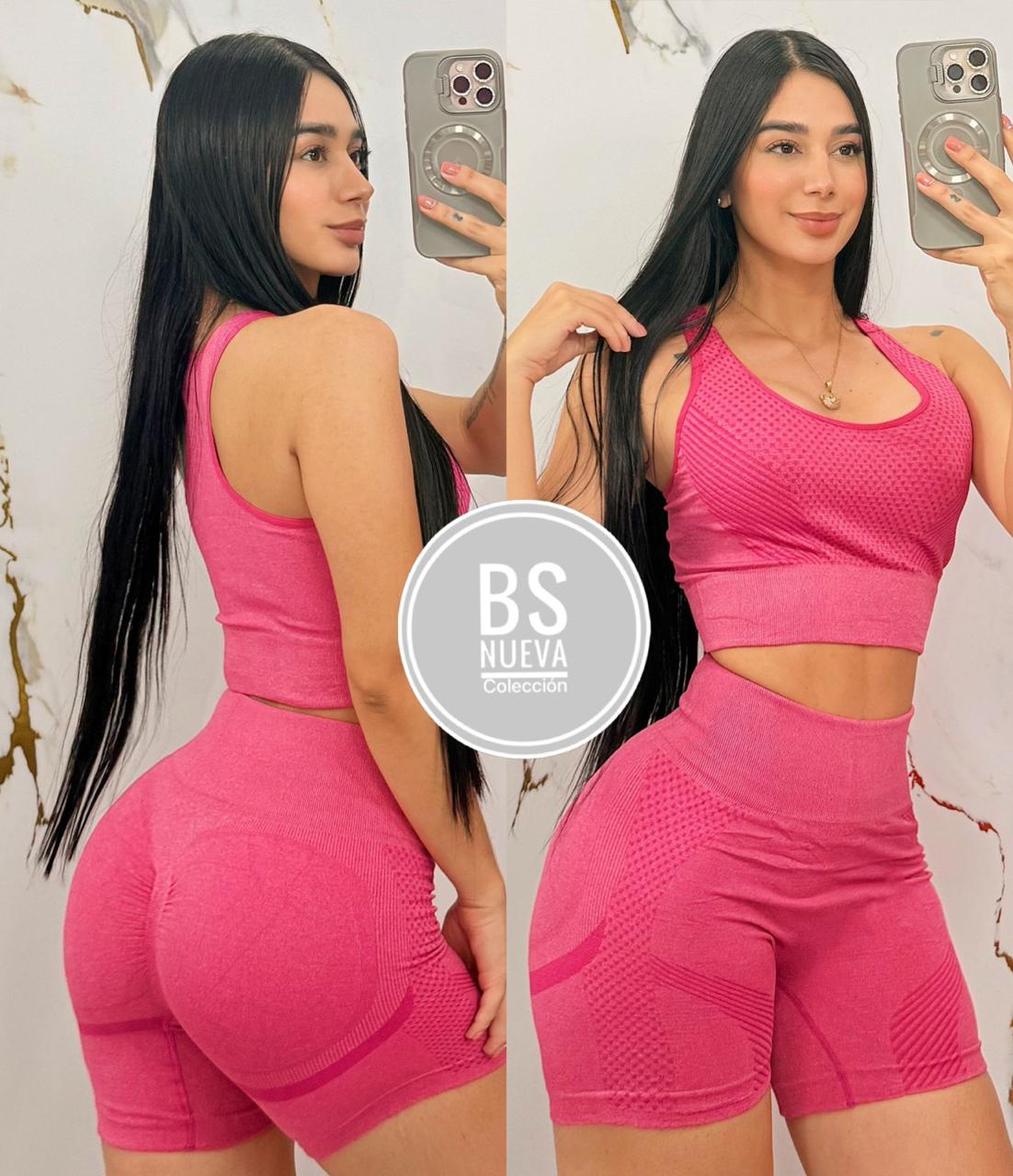 CONJUNTO LICRA IMPORTADO TALLA UNICA: SIRVE SML