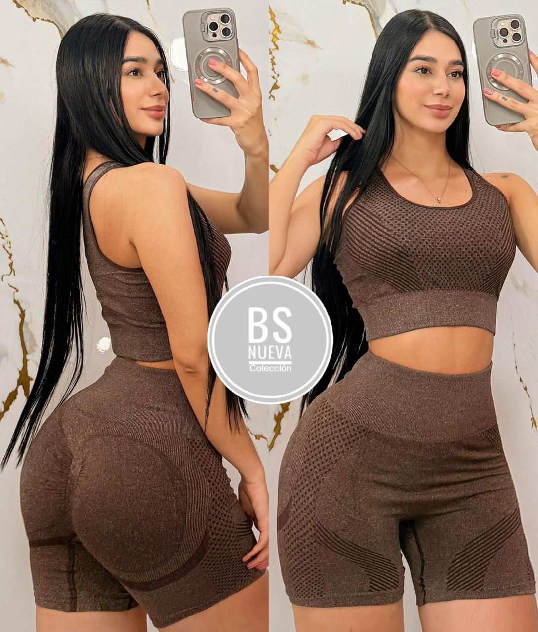 CONJUNTO LICRA IMPORTADO TALLA UNICA: SIRVE SML